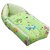 Manav Enterprises 2 In 1 Baby Carry Bag Cum Sleeping Bag Cum Cotton Mattress Bed For Babies (Fabric, Green)