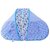 Manav Enterprises Baby Bed Cum Mattress For Babies (Fabric, Blue)