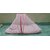 Manav Enterprises Baby Bed With Cotton Pillow And Mosquito Net (Fabric, Pink)