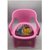 Manav Enterprises Baby Chair For Kids (Pink)