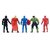 Manav Enterprises Super Hero Figure Toys For Kids (Multicolor)