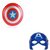 Manav Enterprises Shield With Mask Toy Super Hero Characters Action Figure Play For Kids (Multicolor)