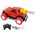 Manav Enterprises Jeep Truck Hummer Car With Water Mist Smoke Effect Remote Control For Kids (Red)