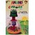 Manav Enterprises Frog Roll A About Ball Top For Kids (Brown)