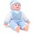 Hmv Happy Baby Soft Toys And Laughing Big Size Boy Doll For Kids Girls Boys. (Boy Doll, Multicolor) - 10 Cm (Blue)