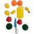 Hmv Fruit  Vegetable Realistic Sliceable Chopper Play Kitchen Toy Set For Kids