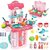 Manav Enterprises Kitchen Set Twist Trolley Case 2 In 1 Luggage Toys For Kids