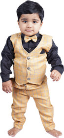Party wear three piece suit for kids