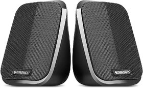 ZEBRONICS Zeb-Fame 5watts 2.0 Multi Media Speakers with AUX, USB and Volume Control (Black)