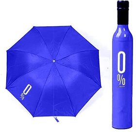 Manav Enterprises Bottle Umbrella For Rain Portable And Compact Umbrella For Travel Umbrella (Green)