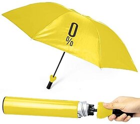 Manav Enterprises Bottle Umbrella For Rain Portable And Compact Umbrella For Travel Umbrella (Yellow)