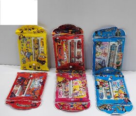 Stationary Gift kit - Car Pencil Cases - School Set - Best for Gift- Racing Theme(Pack Of 1)