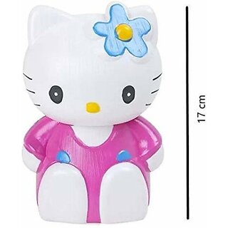                       Hmv Hello Kitty Money Bank, Coin Holder, Piggy Bank Coin Bank Jr (Pink)                                              