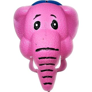                       Manav Enterprises Jumbo Elephant Shaped Piggy Bank, Money Saving Bank, For Kids Coin Bank (Pink)                                              
