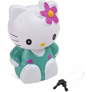                       Hmv Hello Kitty Piggy Bank Money Saverjr (Green)                                              