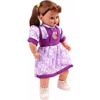 Hmv Tannu Doll For Baby Girl Multicolour Dress (Multicolor)