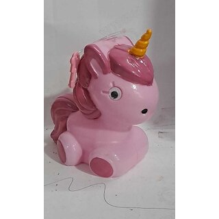                       Manav Enterprises Unicorn Piggy Money Bank Coin Bank (Multicolor)                                              