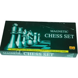                       Manav Enterprises Magnetic Chess Set Strategy  War Games Board Game                                              