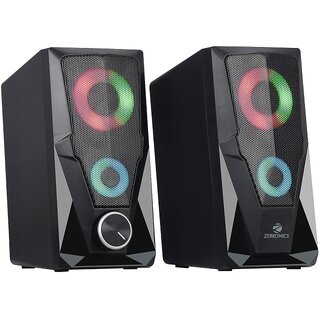 Zebronics Zeb-Warrior 2.0 Multimedia Speaker With Aux Connectivity,USB Powered And Volume Control