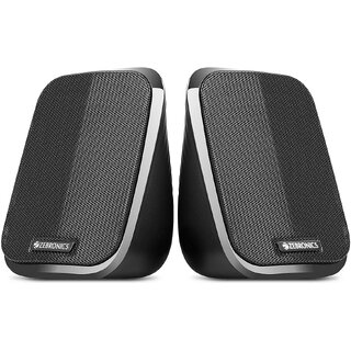 ZEBRONICS Zeb-Fame 5watts 2.0 Multi Media Speakers with AUX, USB and Volume Control (Black)