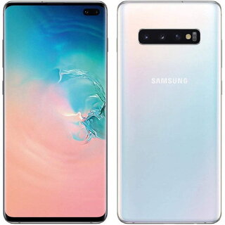                       (Refurbished) Samsung Galaxy S10 Dual Sim 128 Prism White- Grade A++                                              