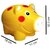 Manav Enterprises Piggy Bank Money Saver Yellow Coin Bank (Yellow)