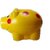 Manav Enterprises Piggy Bank Money Saver Yellow Coin Bank (Yellow)