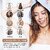 Set of 2 Hair Towel Wrap Absorbent Towel Hair-Drying Bathrobe Microfiber Bath Towel Hair Dry Cap Salon Towel (Multicolor)