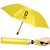 Manav Enterprises Bottle Umbrella For Rain Portable And Compact Umbrella For Travel Umbrella (Yellow)