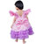 Party wear layered dress for Girls Multicolor