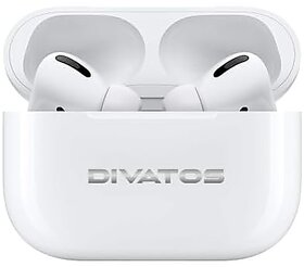 Divatos DTS001 Pro Ear Buds Bluetooth Headphones (White)