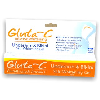                       SA Deals Gluta C Underarm and Bikini Gel 20ml                                              