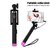 Divatos DTS003 Pocket Size Selfie Stick Monopod with AUX  Perfect Choice for Photos and Videos  Compatibility with All AUX Support Smartphones GoPros (Black)