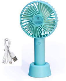 Portable Standy Handy Multi-Function Powerful Rechargeable Battery Operated Table Desk USB Wind Blower Cooling Fan