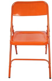 Trendy Folding Chair for Home/Study Chair and Restaurant Chair (Orange)