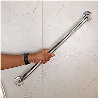                       Fortune Stainless Steel Wall Mounted Grab Bar Towel Bar Bathtub Rails Safety Hand Support Balance Handle Bars Bathroom Accessories For Home Hotel- Chrome Finish (18 Inch Pack Of 1)                                              
