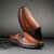 Treny Leather Roman Sandals For Men'S