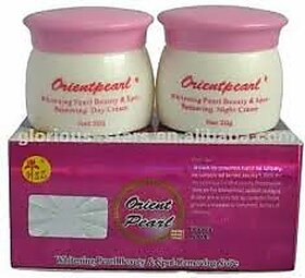 Orient Pearl Whitening Pearl Beauty Cream And Spot Removing Suite Day n Night Cream