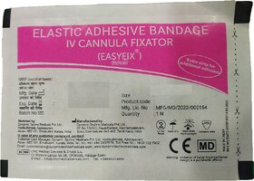 Easy fix IV cannula fixator adhesive plaster pack of 10 - pieces