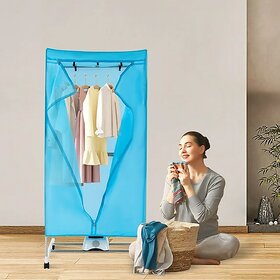 Kawachi Electric Clothes Dryer Stainless Steel Pipe Portable 1200W 20kg Wet Laundry Air Drying Wardrobe