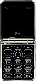 Sia Pro Flip2 (Dual Sim, 6.1 Cm (2.4 Inch) Display, 2000 Mah Battery, Green)