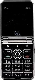 Sia Pro Flip2 (Dual Sim, 6.1 Cm (2.4 Inch) Display, 2000 Mah Battery, Blue, Black)