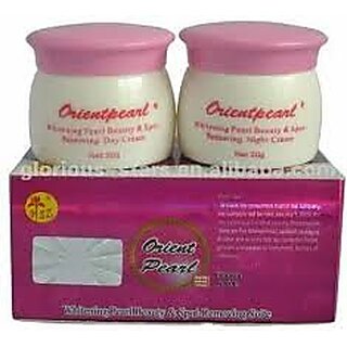                       Orient Pearl Whitening Pearl Beauty Cream And Spot Removing Suite Day n Night Cream                                              