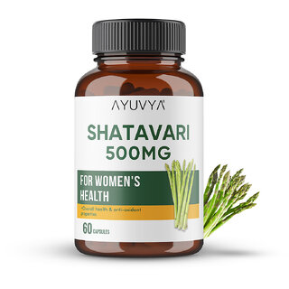 Ayuvya Organic Shatavari Tablets Natural Vitality Premium Quality 60 Capsule Ayuvya Organic Shatavari Tablets Natural Vitality Premium Quality 60 Capsule