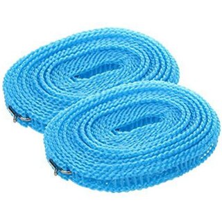                       Thriftkart Clothes Drying Rope (Set of 2) Assorted Color                                              