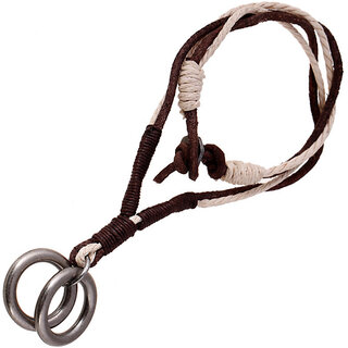                       Double Ring Pendant with chain                                              
