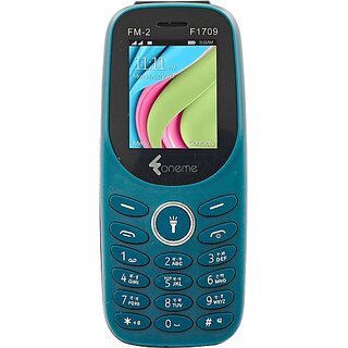                       Oneme Fm-2 F1709 (Dual Sim, 4.57 Cm (1.8 Inch) Display, 1100 Mah Battery, Green)                                              
