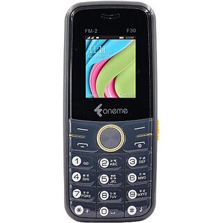 Oneme Fm-2 F30 (Dual Sim, 6.1 Cm (2.4 Inch) Display, 3000 Mah Battery, Blue) Oneme Fm-2 F30 (Dual Sim, 6.1 Cm (2.4 Inch) Display, 3000 Mah Battery, Blue)