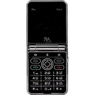 Sia Pro Flip2 (Dual Sim, 6.1 Cm (2.4 Inch) Display, 2000 Mah Battery, Blue, Black) Sia Pro Flip2 (Dual Sim, 6.1 Cm (2.4 Inch) Display, 2000 Mah Battery, Blue, Black)