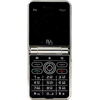 Sia Pro Flip4 (Dual Sim, 6.1 Cm (2.4 Inch) Display, 2000 Mah Battery, Dark Gold) Sia Pro Flip4 (Dual Sim, 6.1 Cm (2.4 Inch) Display, 2000 Mah Battery, Dark Gold)